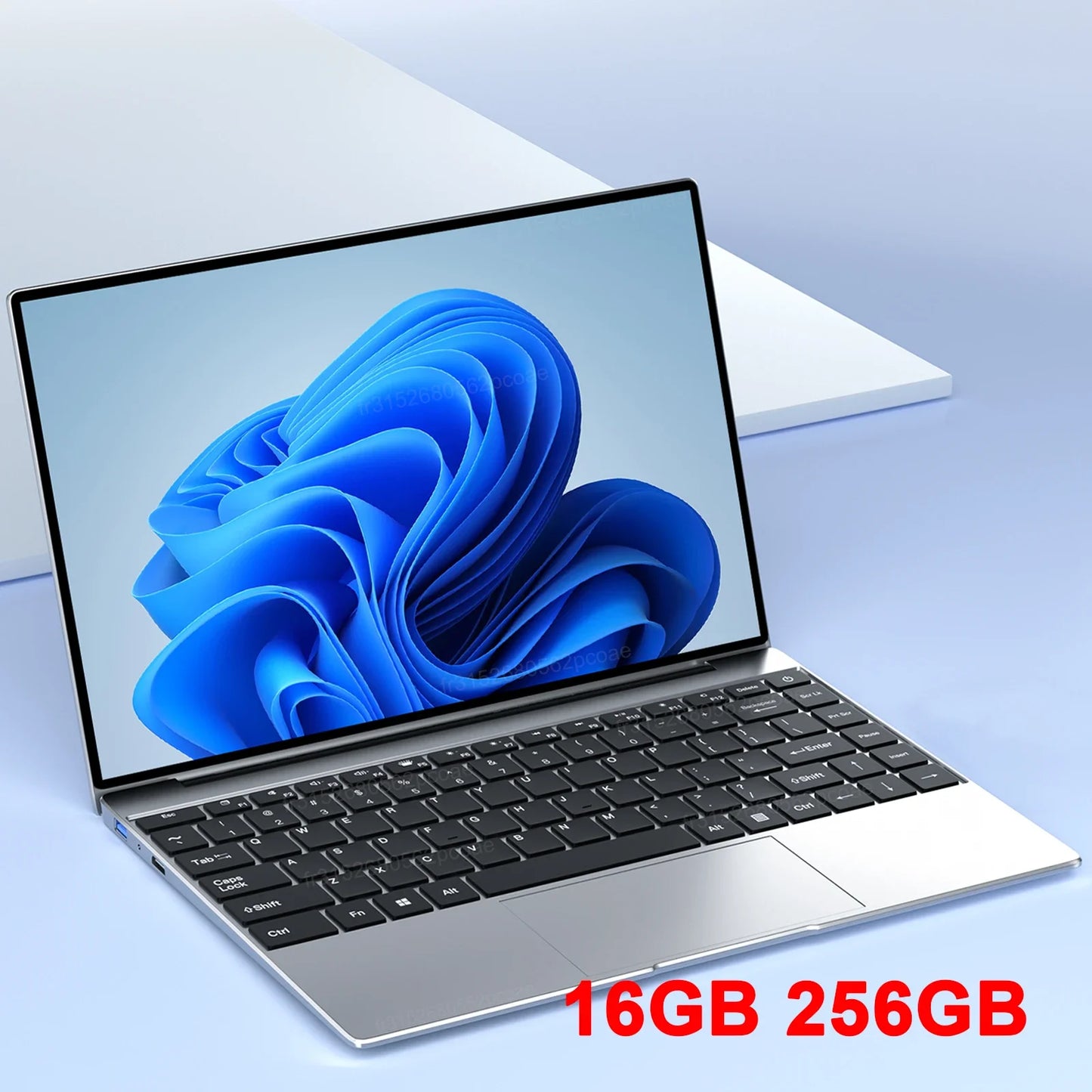 LENO 14.1"Ultra Slim Laptop 16GB RAM 2TB SSD Windows 11 Intel N3700 Notebook Gamer 1920*1080  Display Office Study Computer PC