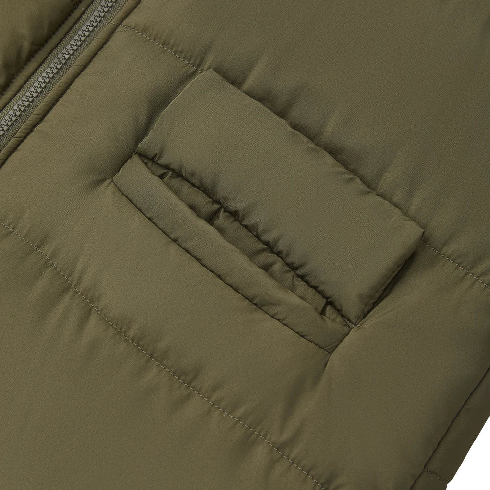 Tieker solid color mid-length hooded cotton coat double-sided women's coat casual winter warm jacket slim cotton coat