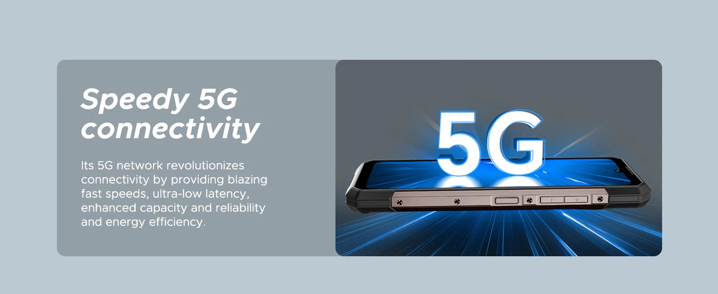 DOOGEE S200 5G Rugged Phone 1.32" Rear Display 12GB 256GB 6.72" 120Hz 100MP AI Main Camera 10100mAh Battery 33W Smartphone