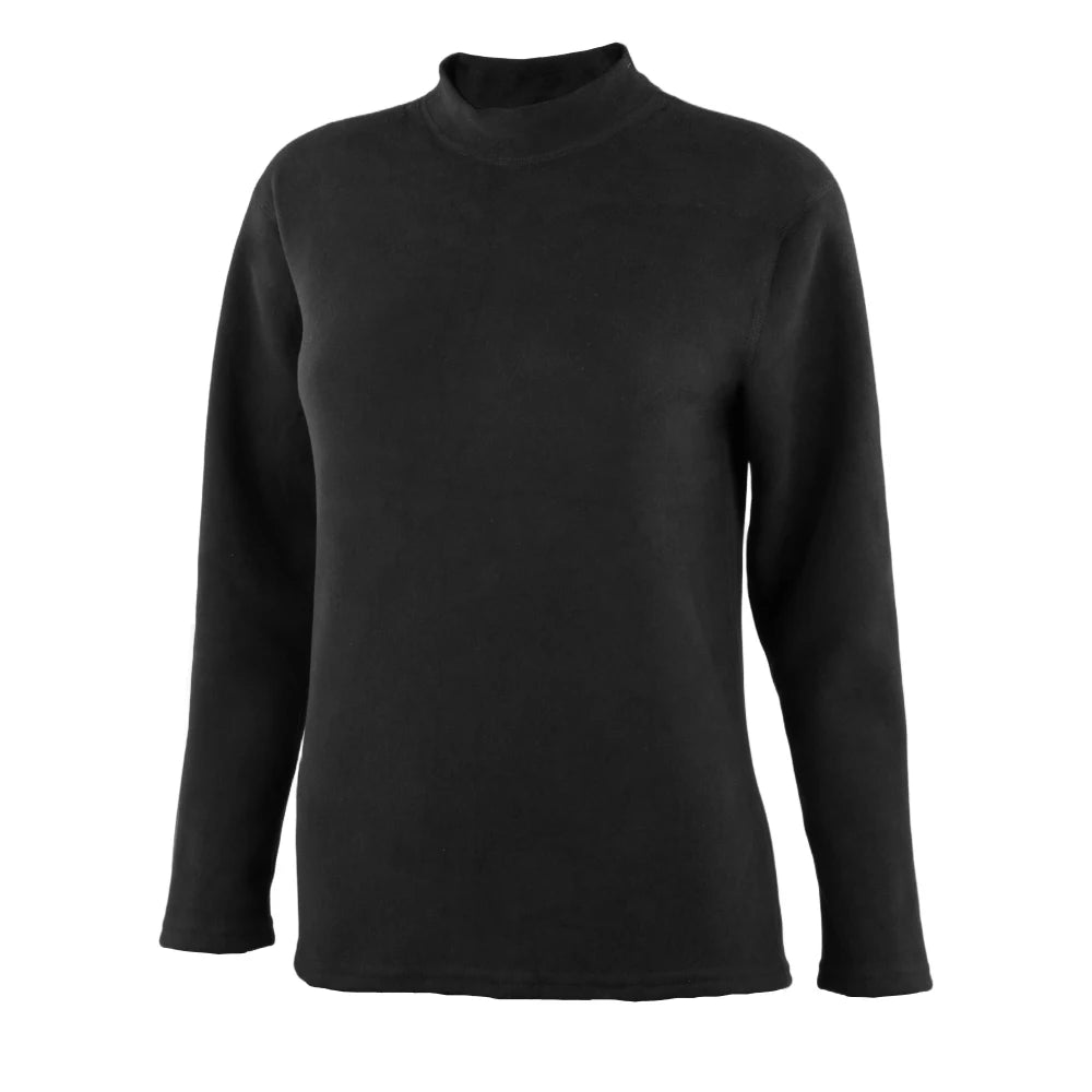 Modishion Winter Thermal Underwear Set Women's Stand Collar Long Sleeve Bottom Thermal Underwear Soft and Skin-friendly