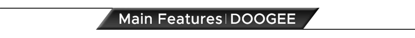 DOOGEE S200 5G Rugged Phone 1.32" Rear Display 12GB 256GB 6.72" 120Hz 100MP AI Main Camera 10100mAh Battery 33W Smartphone