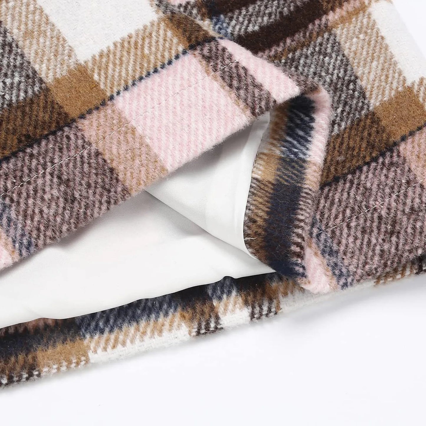 Plaid Half Length Skirt Women’s A-Line Solid Colour High Waist Min Dress Tight Skirt Single-breasted Corduroy Slim Skirt