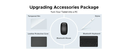 DOOGEE Tab A9 Pro+ Tablet PC Android 15 Dual Speakers 11'' Screen 30GB (6GB+24GB) 128GB 8580mAh Battery Widevine L1 Smart Pad