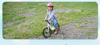 14" Kids Balance Bike for 3,4,5,6 Year Old Boys and Girls, Air Tires with Magnesium Alloy Frame, Lightweight No Pedal Toddler Tr