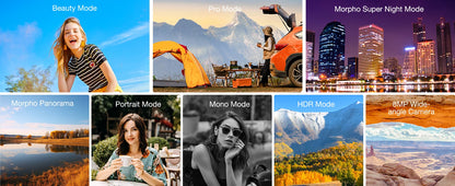 DOOGEE V Max Plus 5G Rugged Phone 6.58" Dimensity 7050 16GB+512GB Lighting Effects 22000mAh Battery 200MP AI Camera Cell Phone