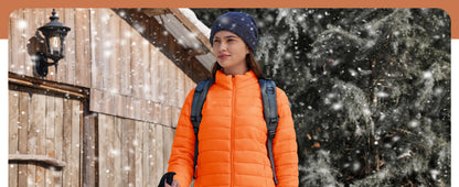 Women's Quilted Puffer Jacket Zip Up Puffer Coat Stand Collar Windbreaker Water Resistant Warm Jacket With Multiple Pockets