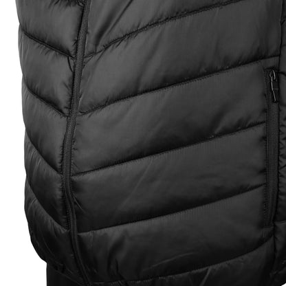 21 Area Heated Vest Thermal Warm Waistcoat Electric Heating Jacket (Black XXL)