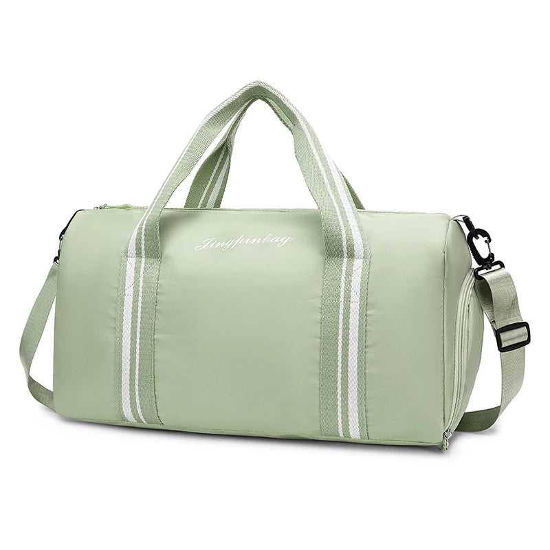 52x27x25cm Large black sport gym tote new duffle bag travel work gear bag