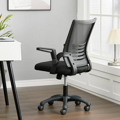Office Desk Mesh Swivel Chair Computer Ergonomic Chair,60cm W x 45cm D x 91-101cm H