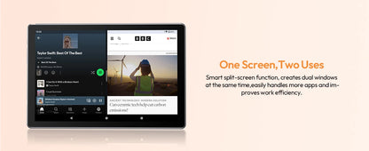 XGODY Android 15 Tablet P60Pro 10.1 inch Screen Unisoc T606-AI Octa-Core (8GB + 16GB )Max.24GBGB RAM 256GB 8000mah 5G Wifi-6