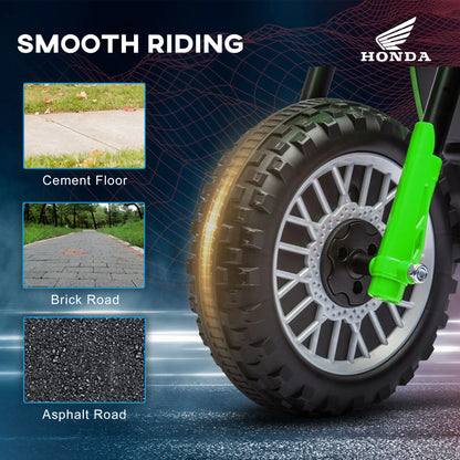 HOMCOM Honda CRF450RL Licensed 6V Kids Electric Motorbike w/ Horn