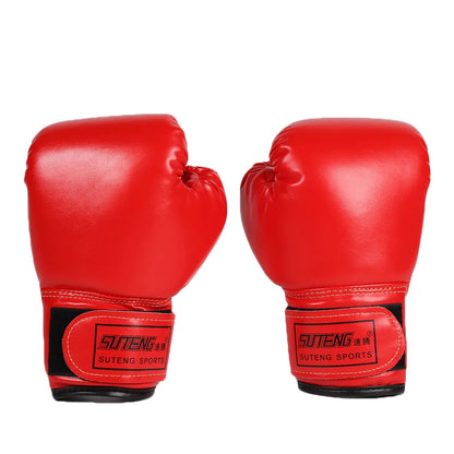 2PCS Kids Boxing Gloves Children Punch Training Sparring Kickboxing Fighting Fitness Mitts Hitting Hand Protector for Boys Girls