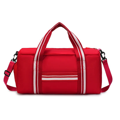 52x27x25cm Large black sport gym tote new duffle bag travel work gear bag