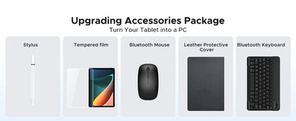 DOOGEE U11 Pro 2in1 PC Tablet Android 15 30GB(6+24) 256GB 11" 8580mAh Battery Dual Speakers Unisoc T7200 Widevine L1 Tablet