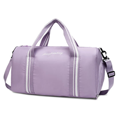 52x27x25cm Large black sport gym tote new duffle bag travel work gear bag