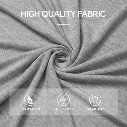 Modishion Men's Long Sleeve Cotton Pajama Set Modal Home Clothes Long Shirt Pants Pajamas