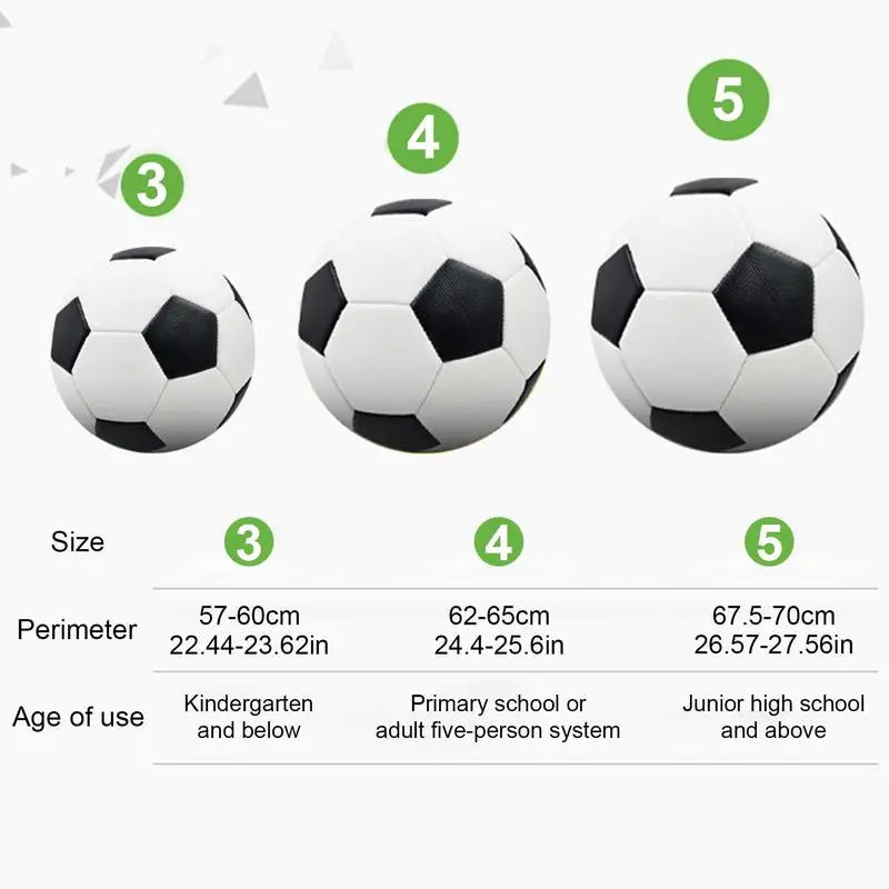 Kids Soccer Ball Professional Children Competition Soccer Ball Outdoor Playing PVC Football Adult Competition Football Birthday