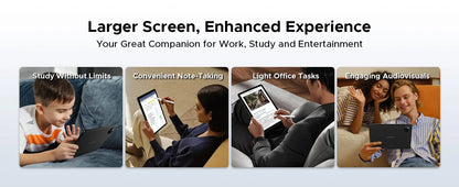 DOOGEE Tab A9+ 2 IN 1 Smart Tablet PC Android 15 11'' Display 20GB RAM(4+16) 64GB ROM 8580mAh Battery Dual Speakers Widevine L1