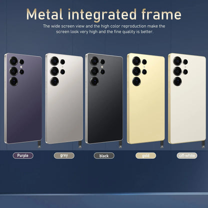 Global Vision S25 Ultra Smartphone 5G Android 12 8GB RAM 512GB ROM 6.8 Inch Phone 1920x1080HD 24+48MP 4 5G Network Mobile Phones