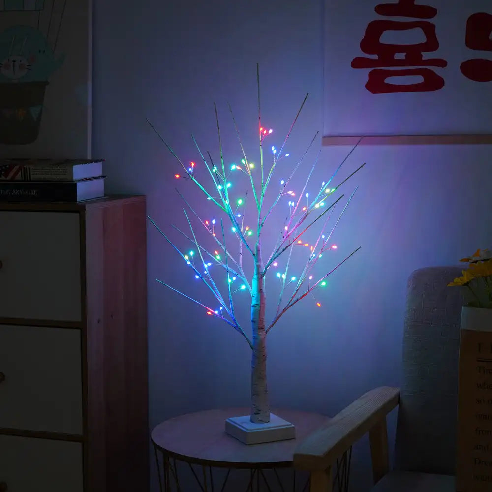 72 Pre Lit Christmas Tree Lamp With Remote Control