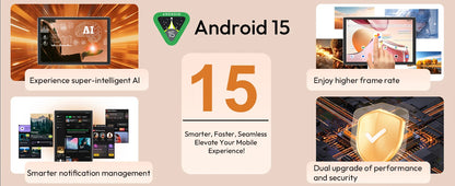 XGODY Android 15 Tablet P60Pro 10.1 inch Screen Unisoc T606-AI Octa-Core (8GB + 16GB )Max.24GBGB RAM 256GB 8000mah 5G Wifi-6