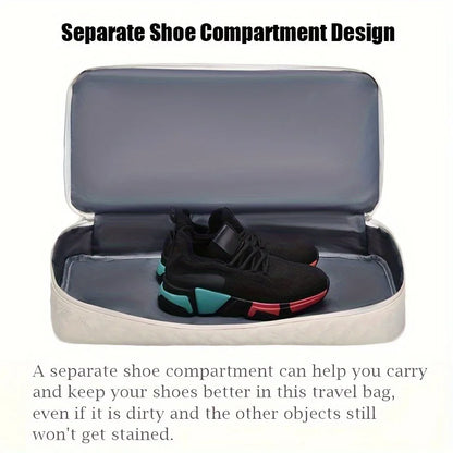 a large capacity, simple and lightweight portable travel bag, perfect for storing travel, clothing, daily necessities, and lugg