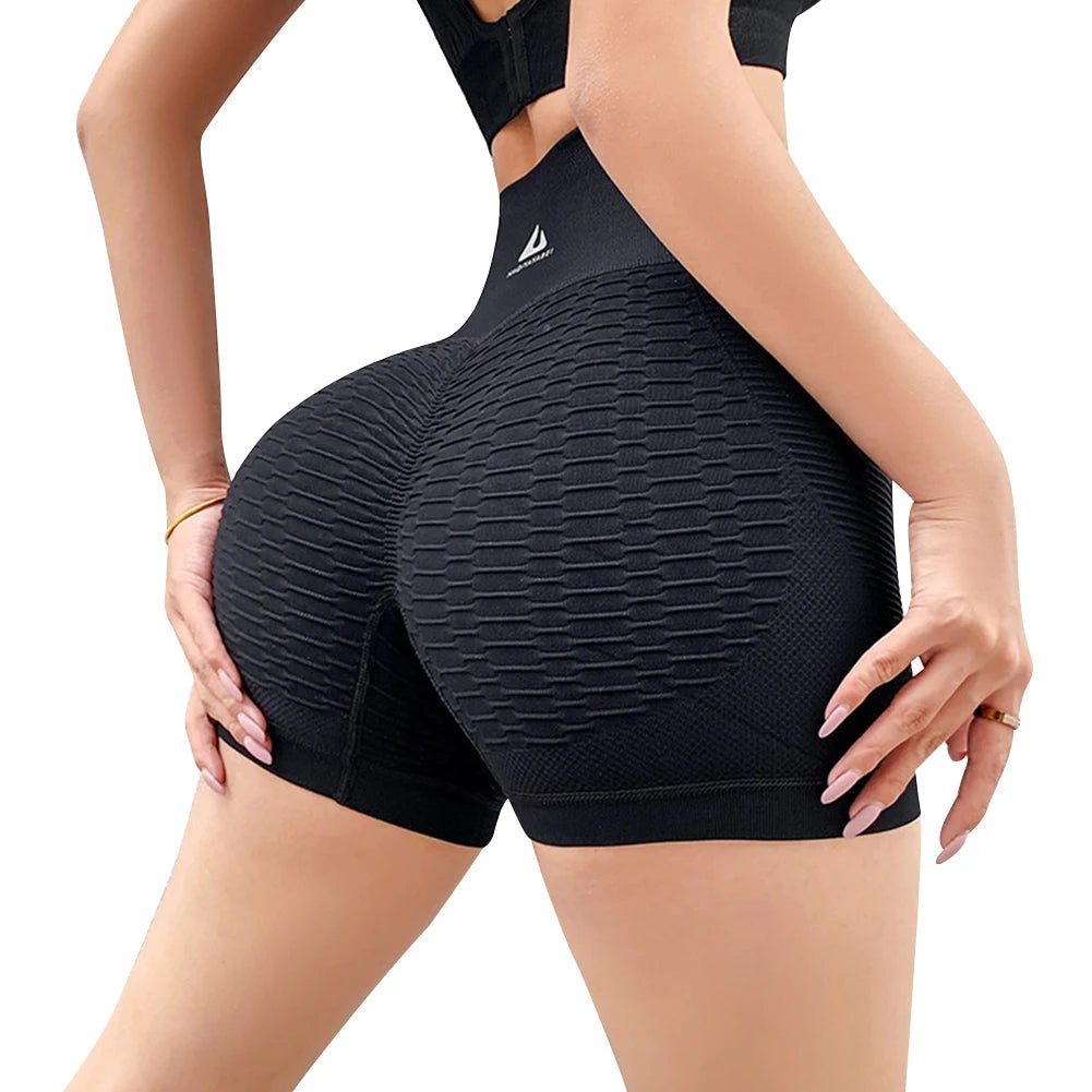 Workout Shorts for Women Butt Lifting Running Shorts High Waisted Exercise Fitness Shorts for Gym Running Workout Athletic