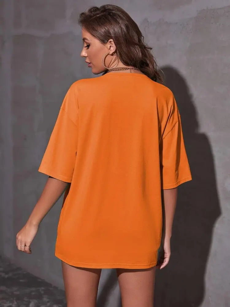 Woman Cotton T-Shirts Miami Coconu Tree Beach Prints Casual O-Neck Short Sleeve Fashion Oversize Clothing Simple Female Tops