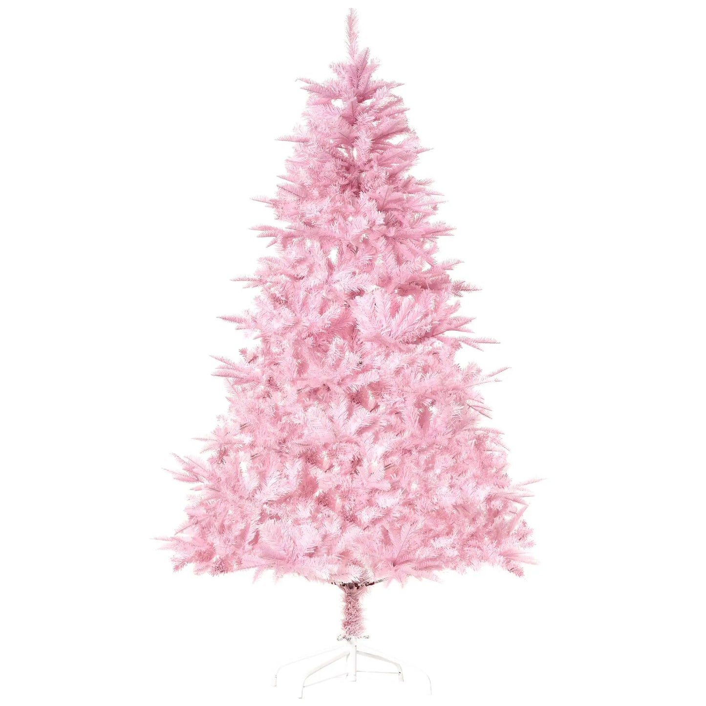 5FT Pink Artificial Christmas Tree with Automatic Open for Holiday for home Party Decoration