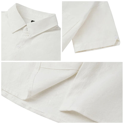 Voltsify Cotton Short-sleeve Shirt