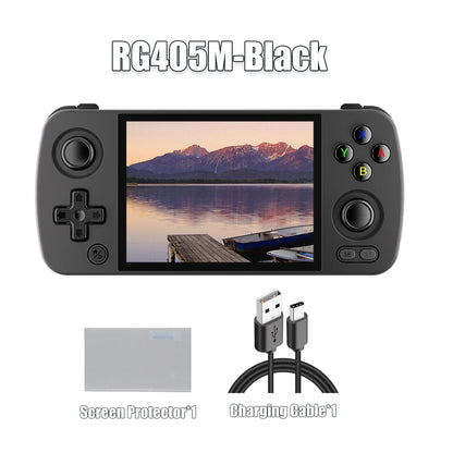 ANBERNIC RG405M Metal Handheld Game Console Android 12 System Unisoc Tiger T618 4 Inch IPS Screen Game Player Support OTA Update