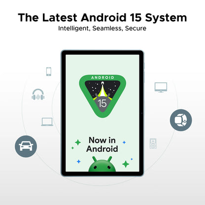 DOOGEE Tab A9 Pro+ Tablet PC Android 15 Dual Speakers 11'' Screen 30GB (6GB+24GB) 128GB 8580mAh Battery Widevine L1 Smart Pad