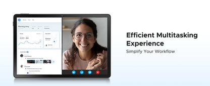 DOOGEE U11 Pro 2in1 PC Tablet Android 15 30GB(6+24) 256GB 11" 8580mAh Battery Dual Speakers Unisoc T7200 Widevine L1 Tablet