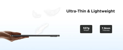 DOOGEE U11 Pro 2in1 PC Tablet Android 15 30GB(6+24) 256GB 11" 8580mAh Battery Dual Speakers Unisoc T7200 Widevine L1 Tablet