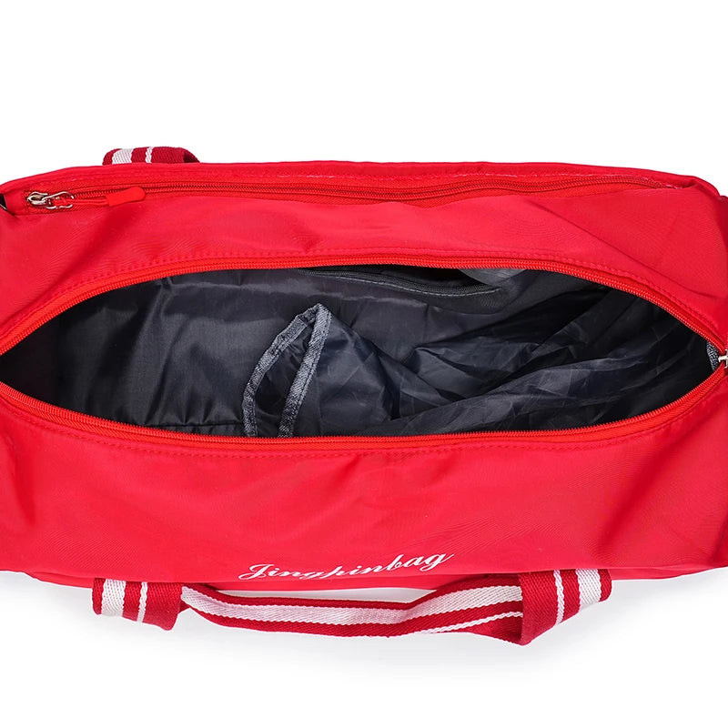 52x27x25cm Large black sport gym tote new duffle bag travel work gear bag