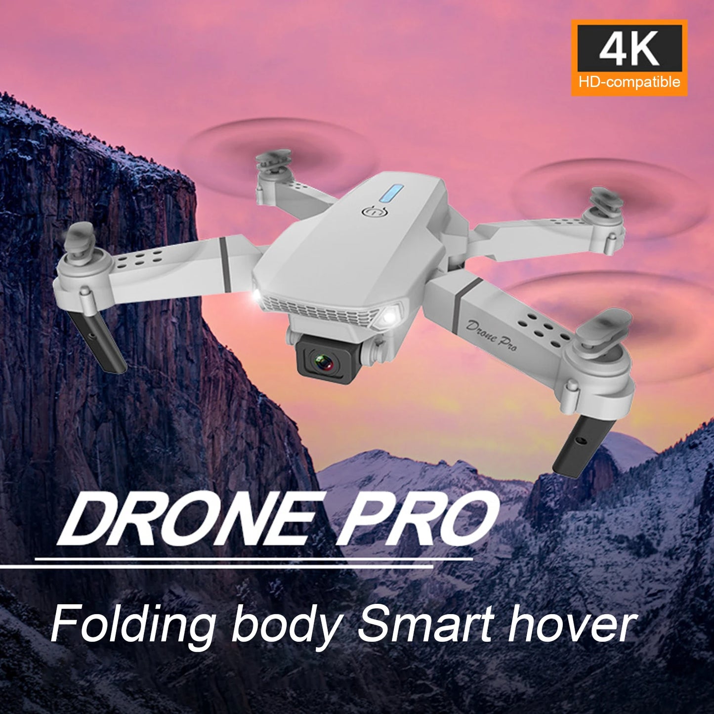 2025 RC Drone 4K Professinal With HD Dual Camera 2.4GHz Foldable Remote Control Drone Quadrotor Helicopter Gift Toy
