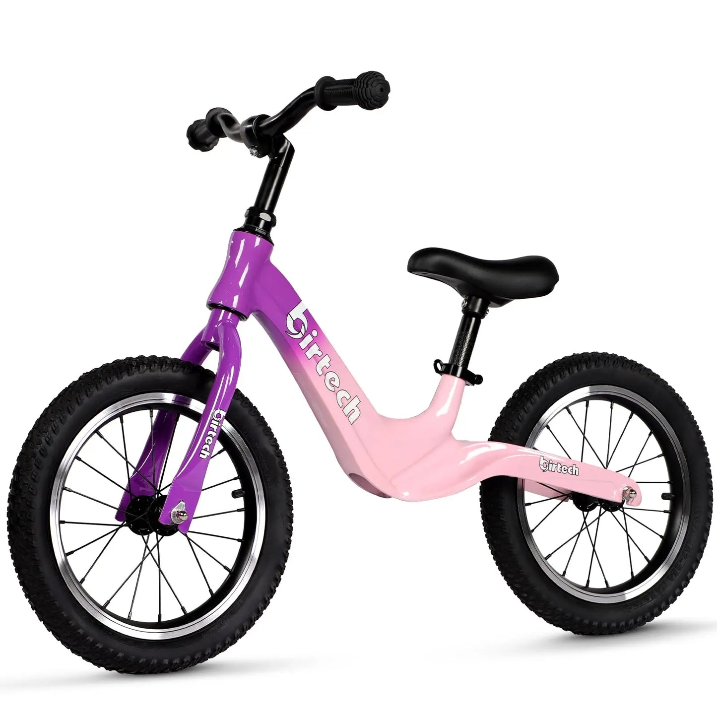 14" Kids Balance Bike for 3,4,5,6 Year Old Boys and Girls, Air Tires with Magnesium Alloy Frame, Lightweight No Pedal Toddler Tr