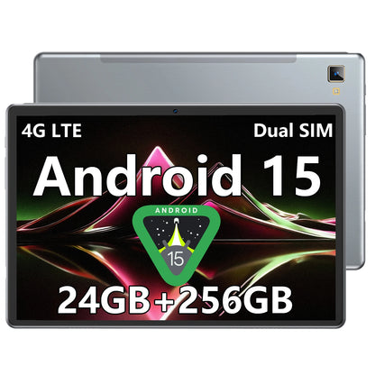 XGODY Android 15 Tablet P60Pro 10.1 inch Screen Unisoc T606-AI Octa-Core (8GB + 16GB )Max.24GBGB RAM 256GB 8000mah 5G Wifi-6