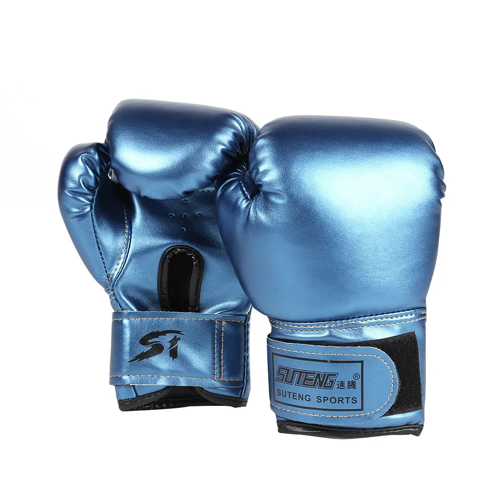 2PCS Kids Boxing Gloves Children Punch Training Sparring Kickboxing Fighting Fitness Mitts Hitting Hand Protector for Boys Girls