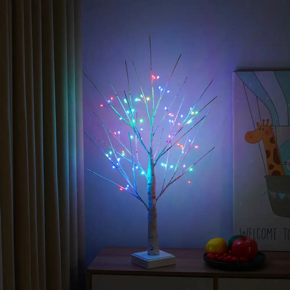 72 Pre Lit Christmas Tree Lamp With Remote Control