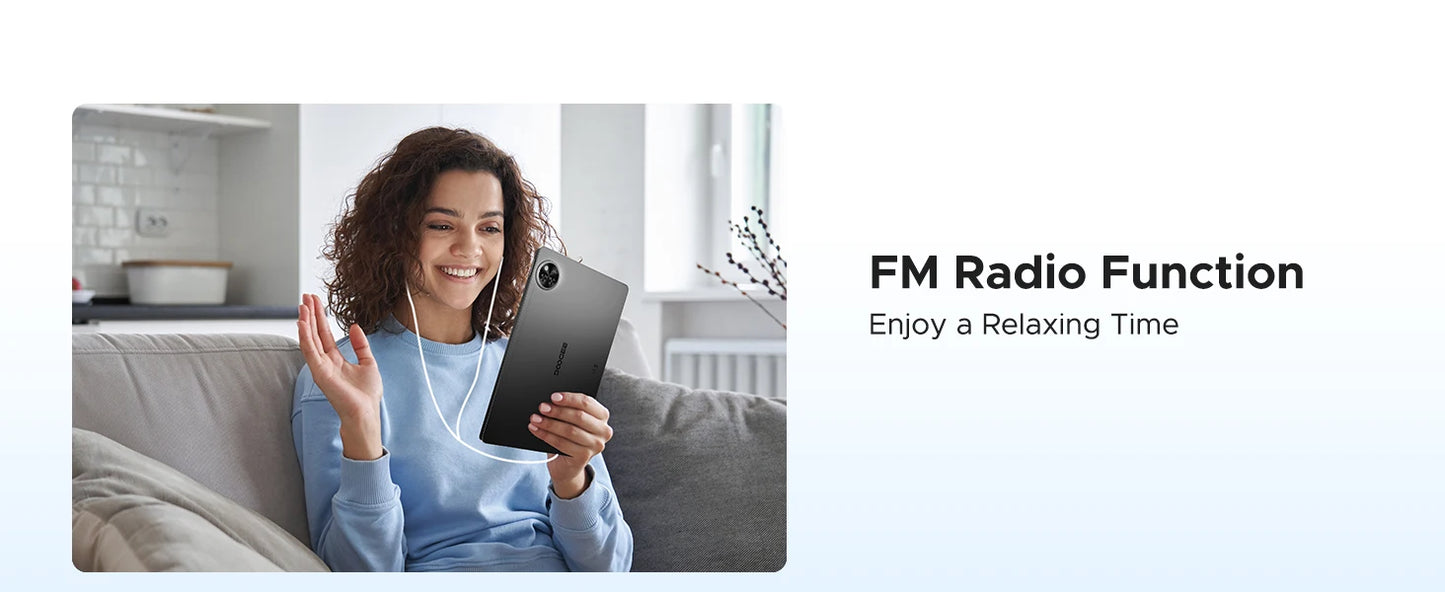 DOOGEE U11 Pro 2in1 PC Tablet Android 15 30GB(6+24) 256GB 11" 8580mAh Battery Dual Speakers Unisoc T7200 Widevine L1 Tablet