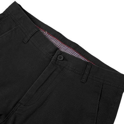 Voltsify Cotton Twill Straight Leg Trousers for Commuting Dating Casual Outings