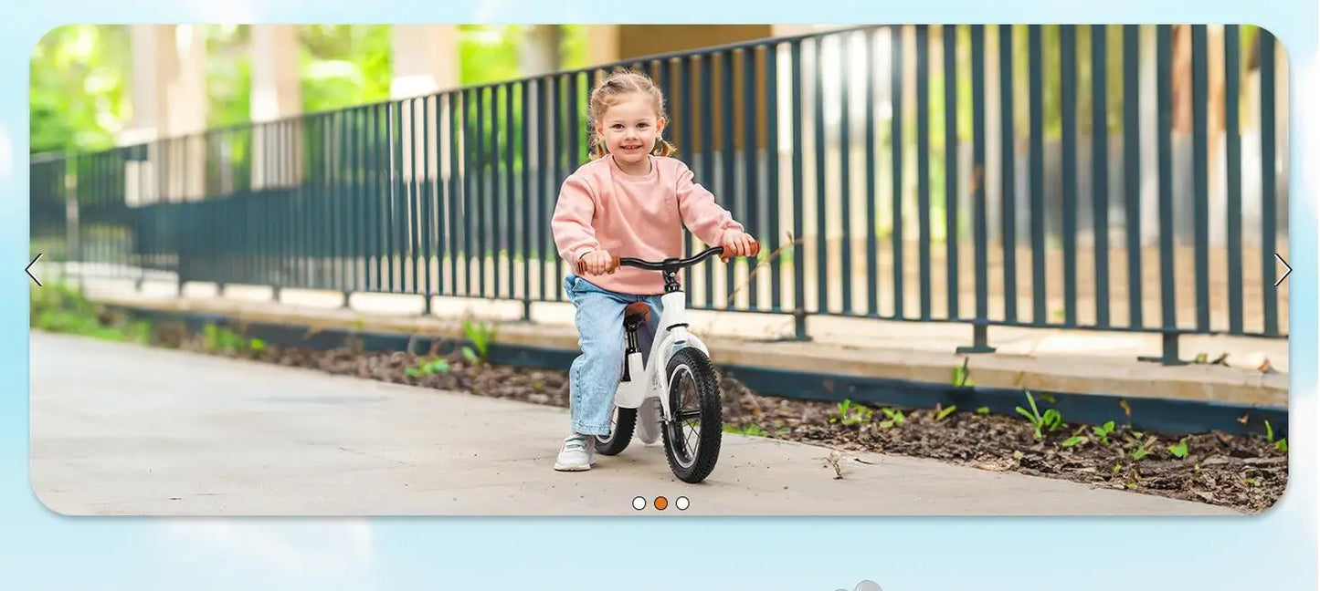14" Kids Balance Bike for 3,4,5,6 Year Old Boys and Girls, Air Tires with Magnesium Alloy Frame, Lightweight No Pedal Toddler Tr