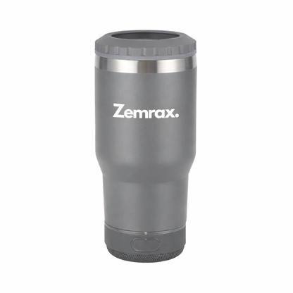 Zemrax 4-in-1 Drink Tumbler with Bluetooth Speaker