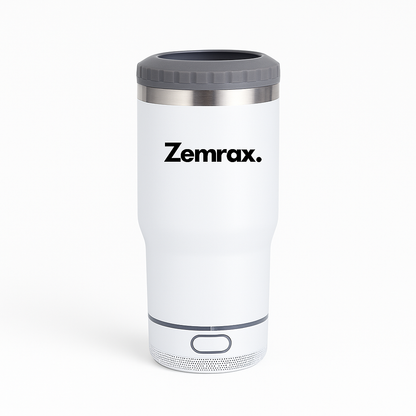 Zemrax 4-in-1 Drink Tumbler with Bluetooth Speaker