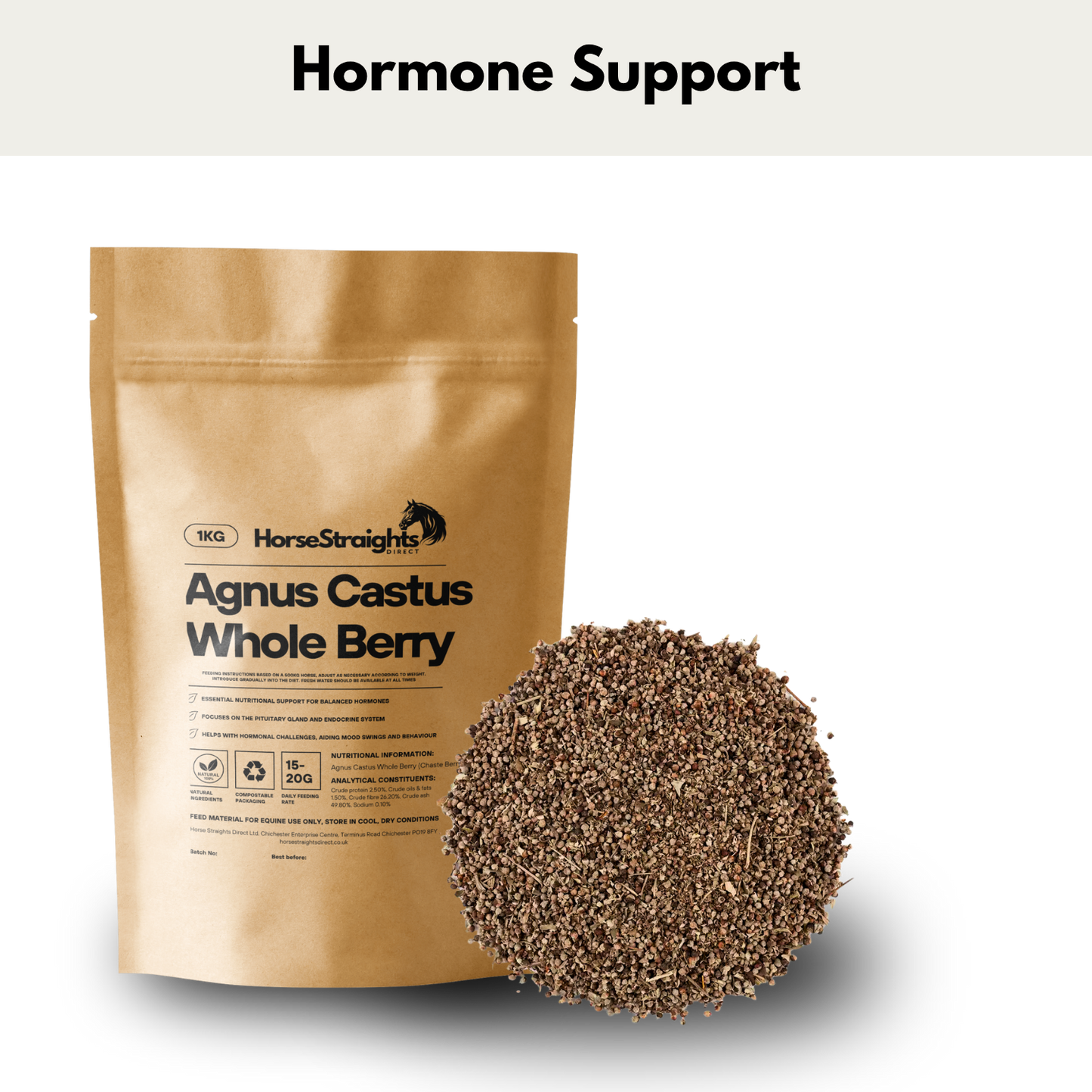 Agnus Castus - Chaste Tree - Whole Berry