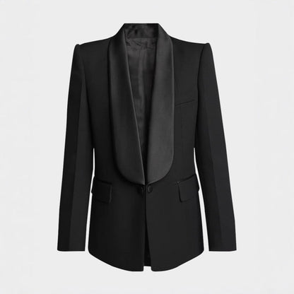 Business Temperament Slim-fit Collar Suit Coat