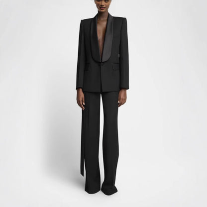 Business Temperament Slim-fit Collar Suit Coat