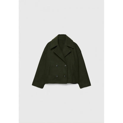 Ins Double-Breasted Lapel Blazer Jacket