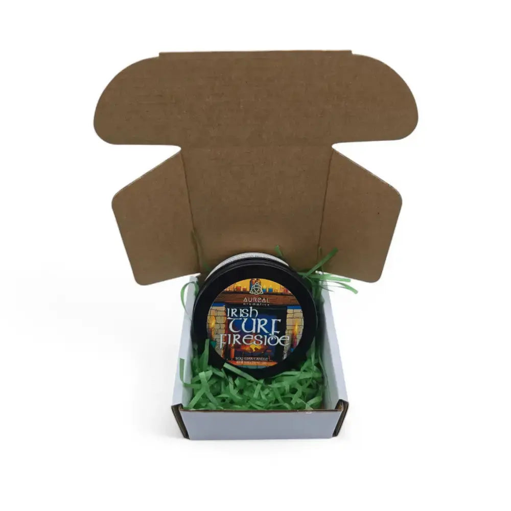 Irish Turf Candle - Turf Fireside - Luxury Tin Candle